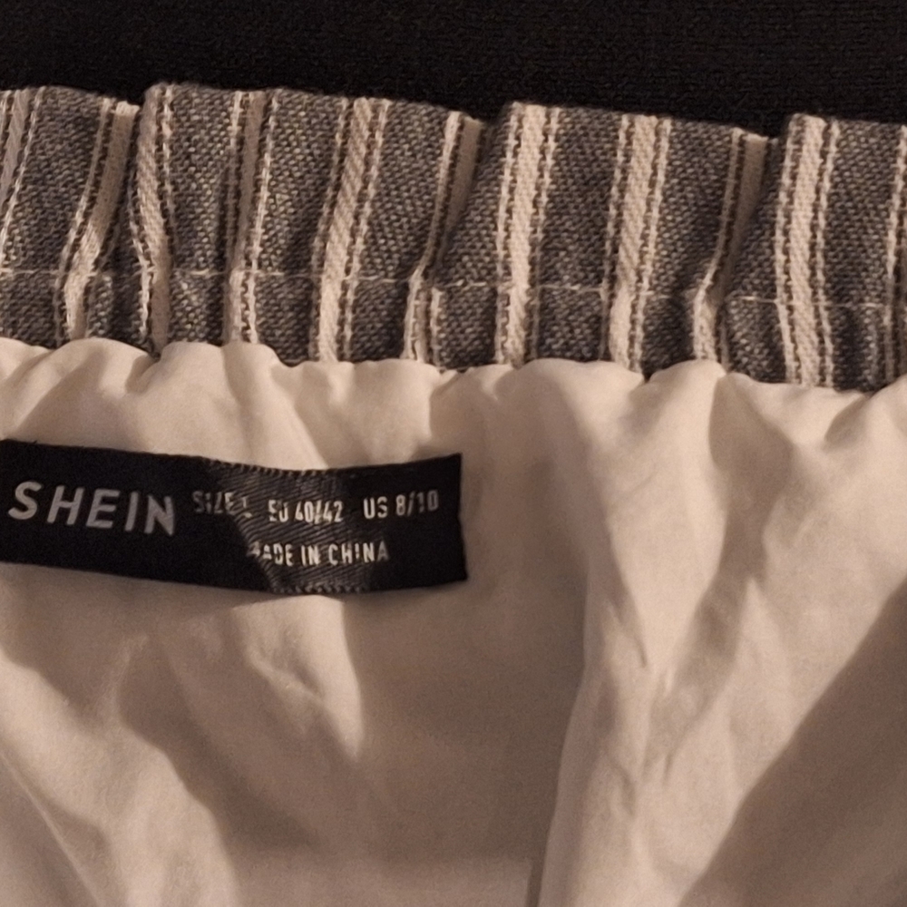 Striped Gray Women's Top - Picture 2 of 10